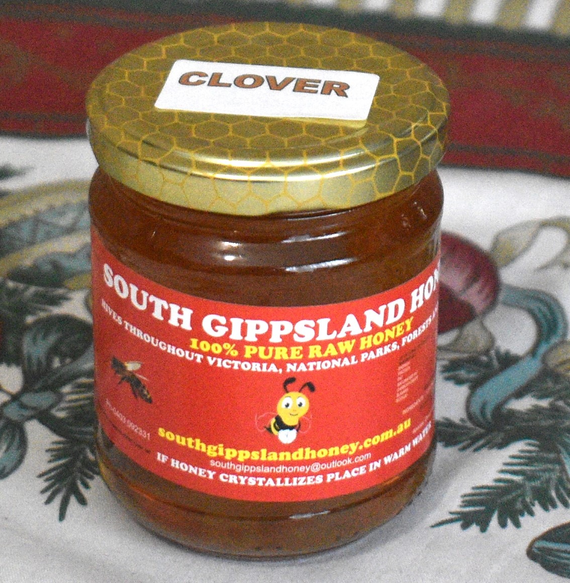 Clover Honey 250g Glass