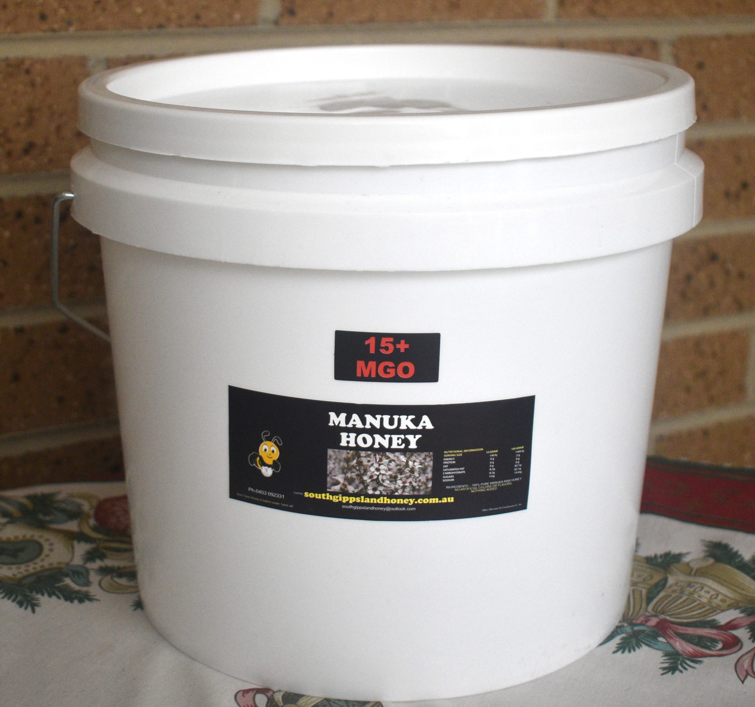 Manuka Honey Wilsons Promontory 15kg 15 MGO