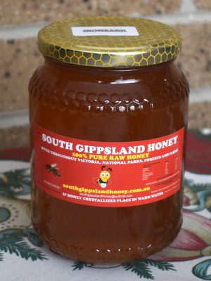Ironbark Honey 1kg Glass