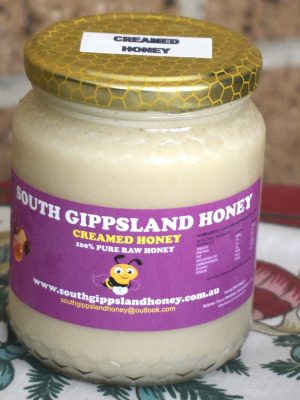 Strawberry Creamed Honey